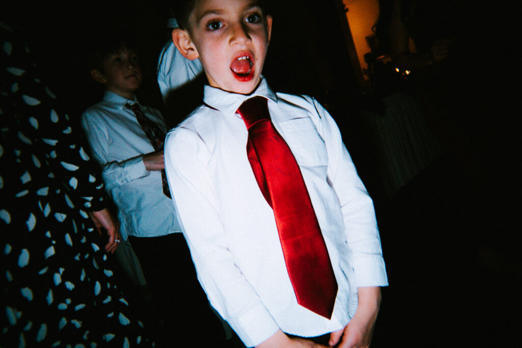 wedding guest at a reception, candid 